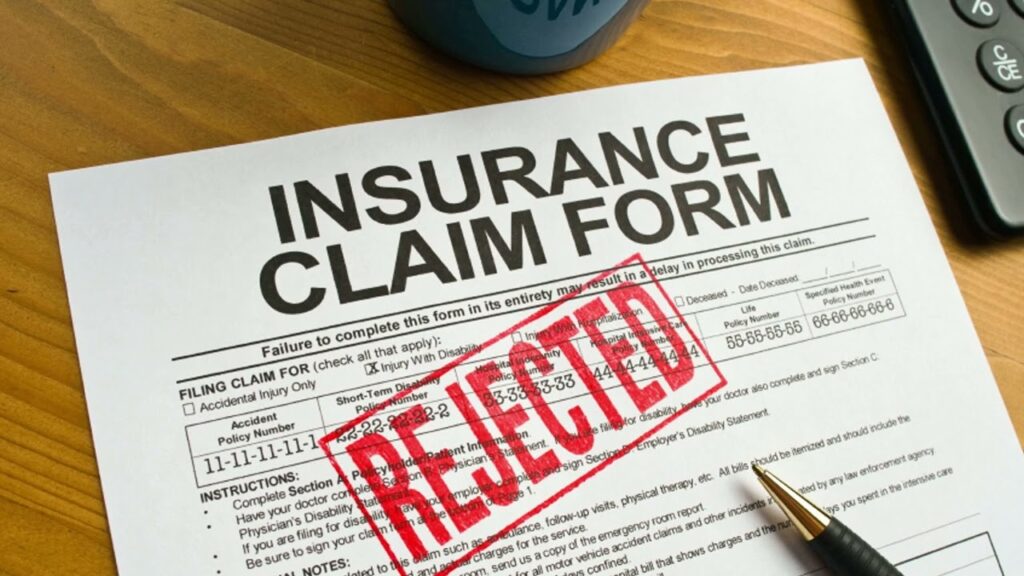 Insurance claim denied