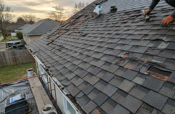 residential roof winter preparation St. Louis
