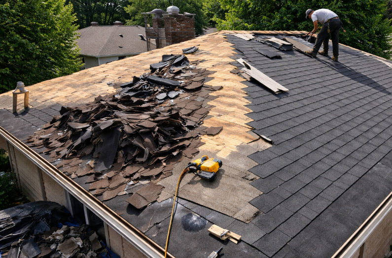 how much does roof replacement cost in Wentzville MO