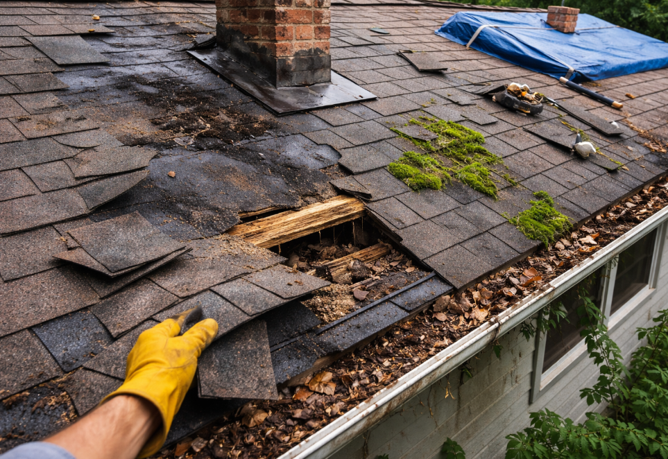 signs you need a new roof in St Charles MO