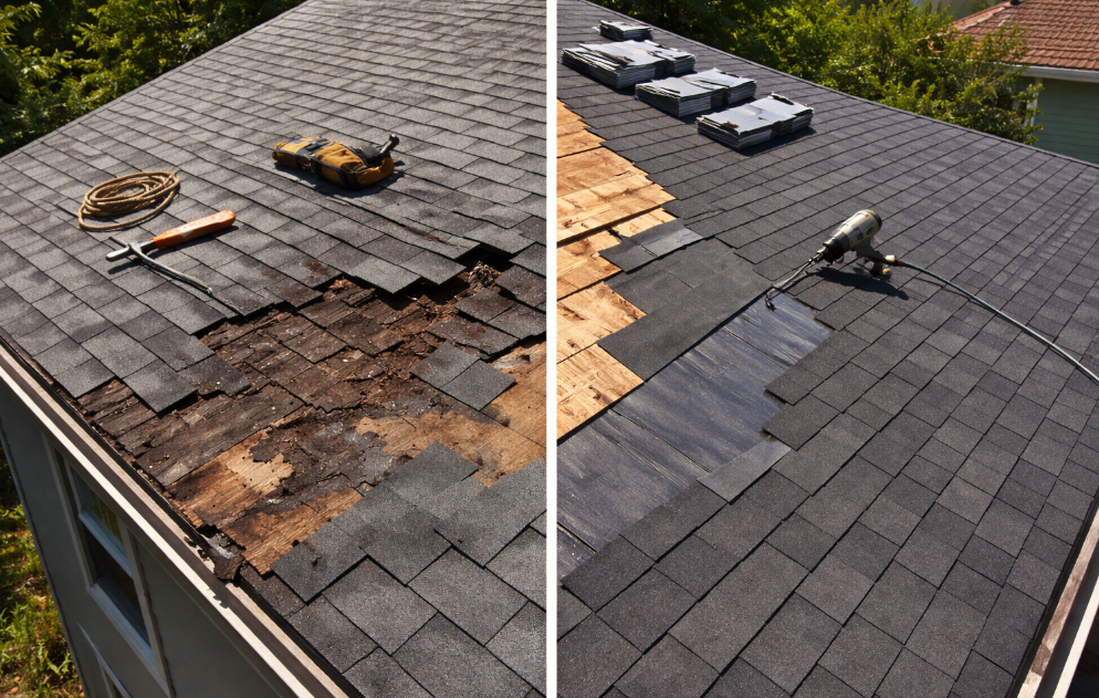 roof repair or roof replacement in Wentzville MO