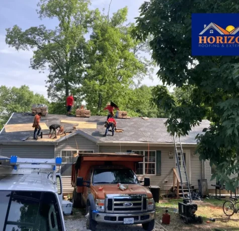 hail damage old roof