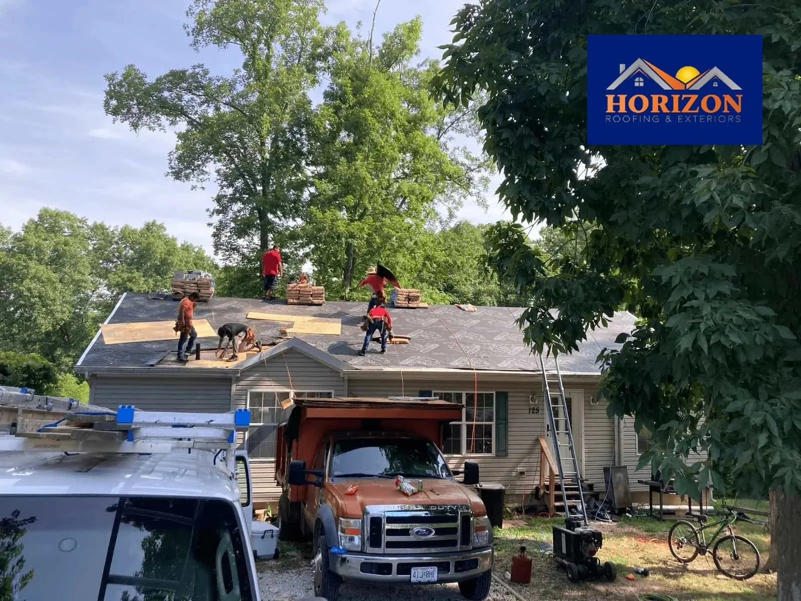 hail damage old roof