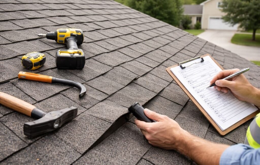 roof inspection before selling home