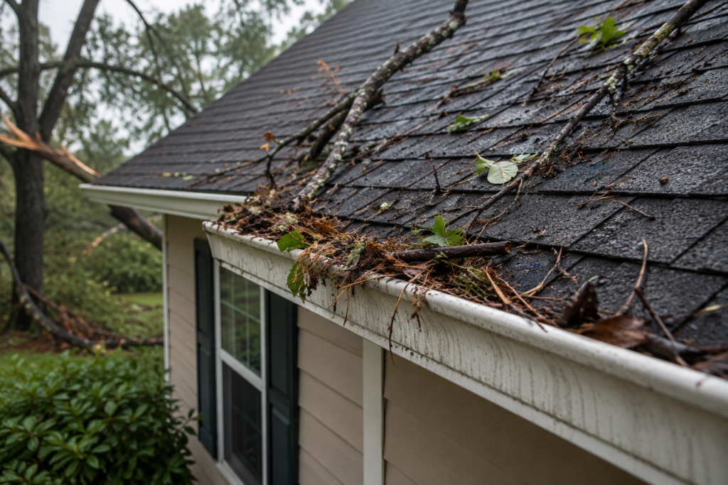 Missouri storm roof damage