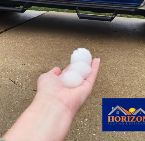 hail storm roof damage Troy MO
