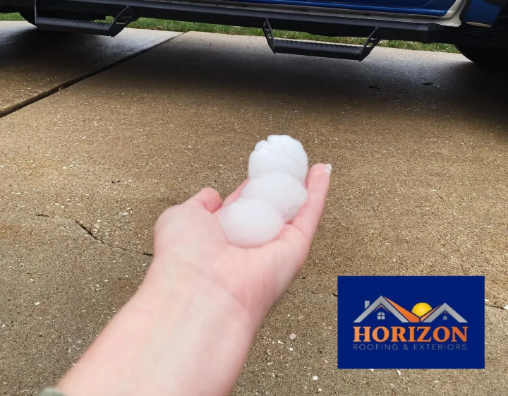 hail storm roof damage Troy MO