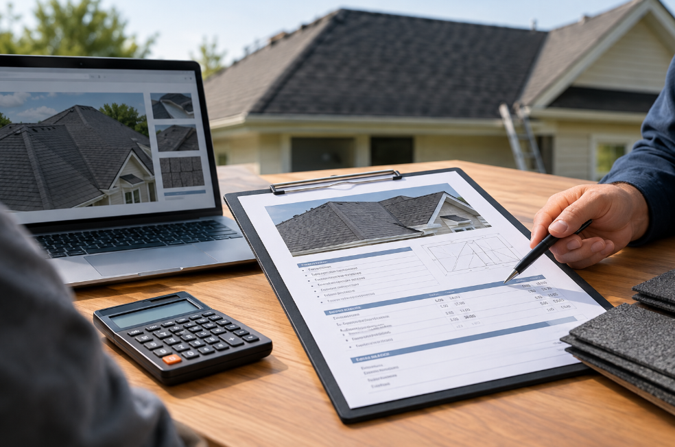 roofing estimate in St. Charles County