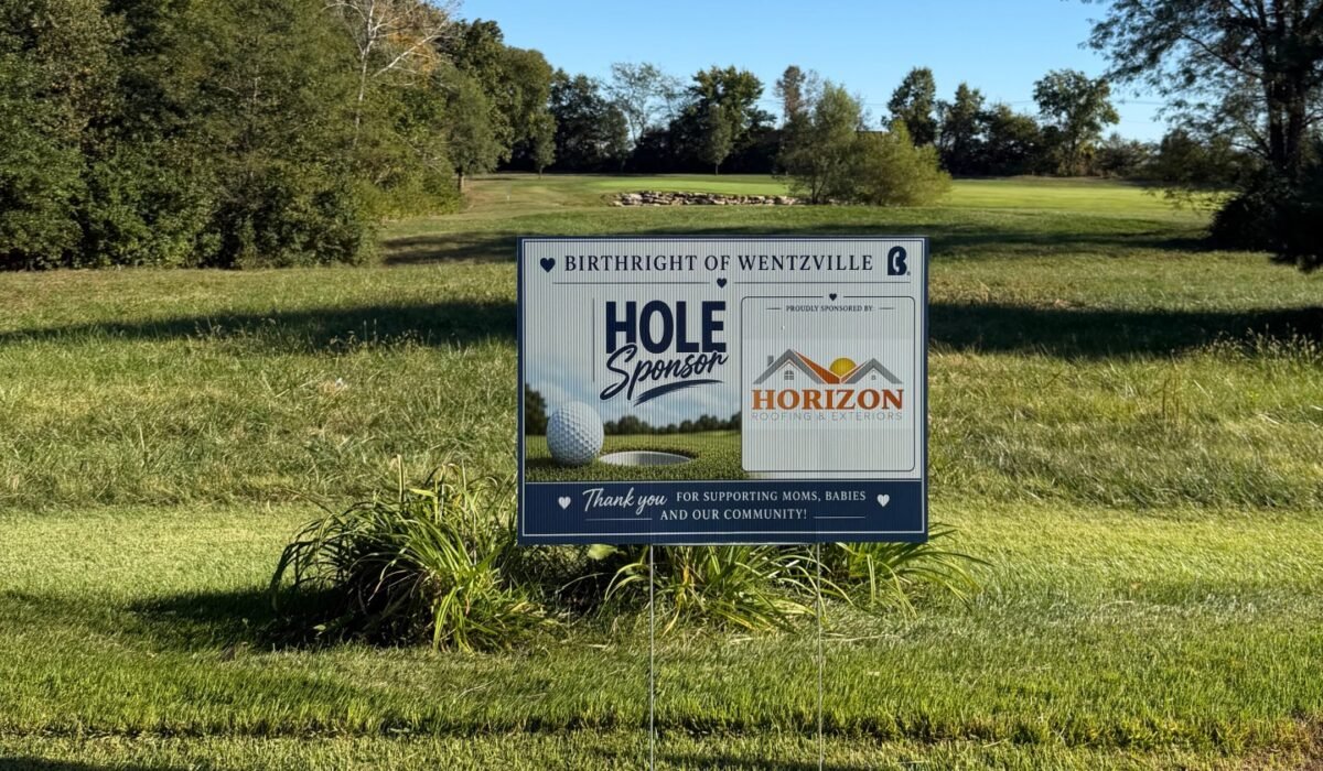 Birthright of Wentzville Golf Sponsor