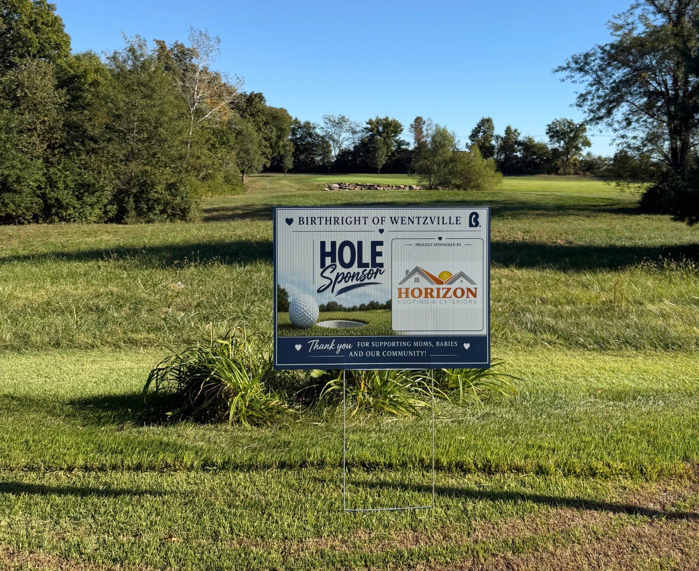 Birthright of Wentzville Golf Sponsor