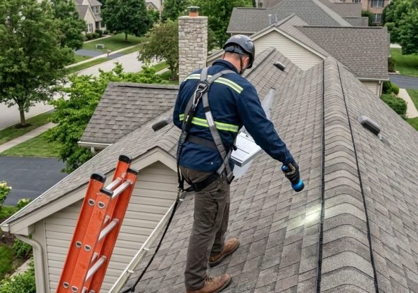 roof inspection in Dardenne Prairie, MO