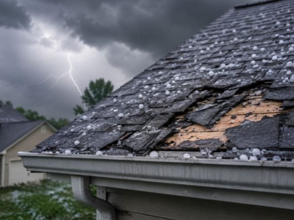 Hail Damage Roof Repair in Troy MO